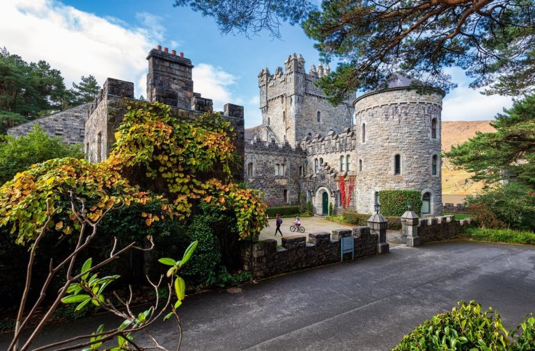 exterior of glenveagh castle 768x505