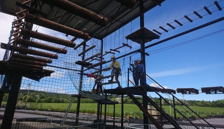 high ropes at letterkenny activity centre 768x442